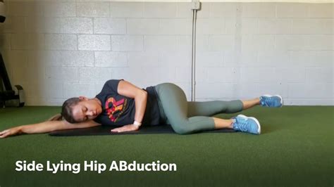 Side Lying Hip Abduction Youtube