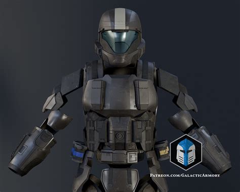 D File Halo Odst Rookie Armor D Print Files D Print Object To