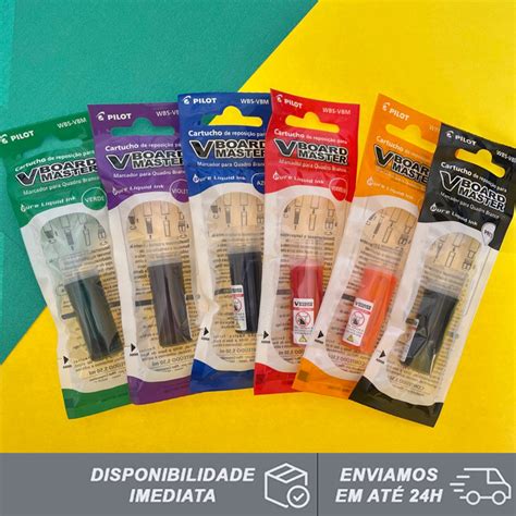 Refil De Tinta Wbs Vbm Para Marcador De Quadro Branco Wbm A V Board