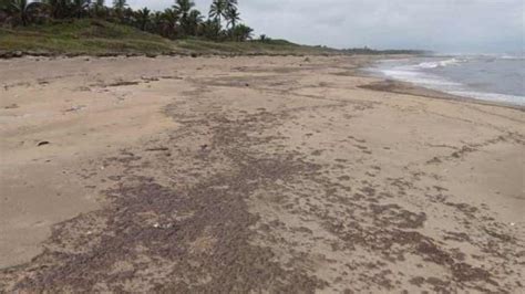 Reportan Derrame De Combustible En Playa De Coatzacoalcos