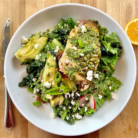 Monica Grohne Salmon Green Goddess Salad On Vimeo