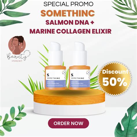 Jual Somethinc Salmon Dna Marine Collagen Elixir Ml Shopee Indonesia