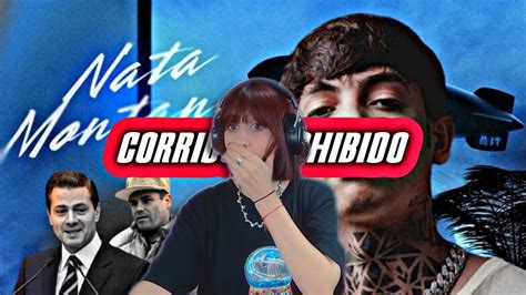 REACCION CONOCE EL CORRIDO PROH1B1D0 DE NATANAEL CANO Cuerno