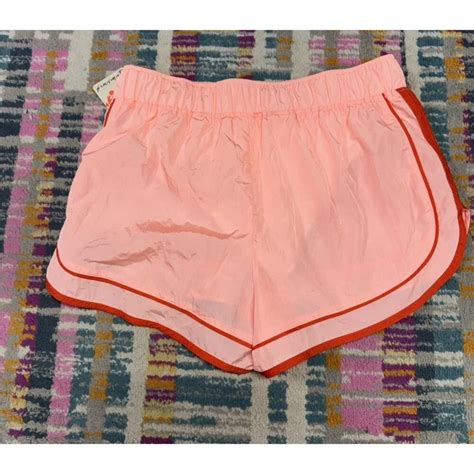 people shorts  people movement varsity blues shorts pastel