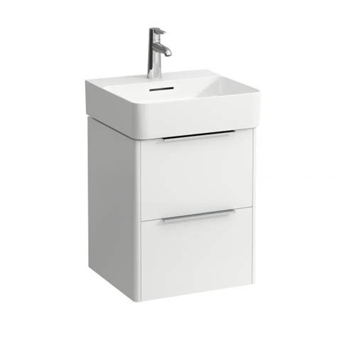 Laufen Val Lave Mains Avec Meuble Sous Lavabo Base Tiroirs Blanc Mat