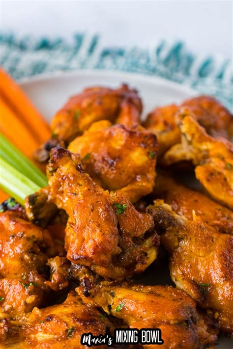 Slow Cooker Buffalo Ranch Wings Marias Mixing Bowl