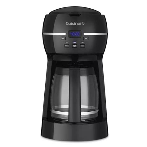 Cuisinart® 12-Cup Programmable Coffee Maker – Black – Deal – BrickSeek