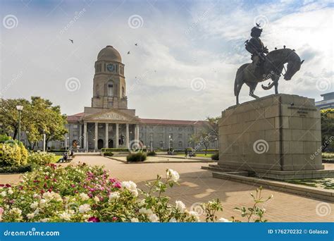 City Hall in City Center of Pretoria, South Africa Stock Photo - Image ...