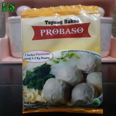 PROBASO Tepung Pengenyal Bakso 32 Gram Lazada Indonesia