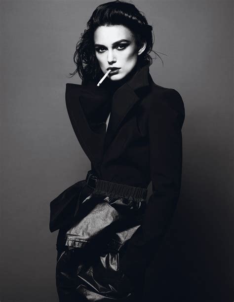 Keira Knightley Black And White