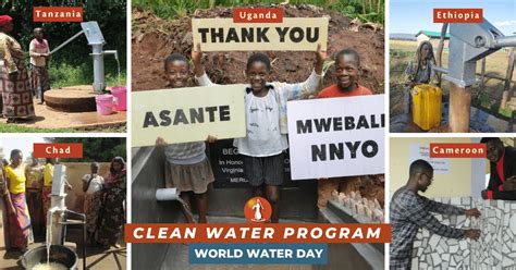 Donate to provide clean drinkiing water for Projects in Africa