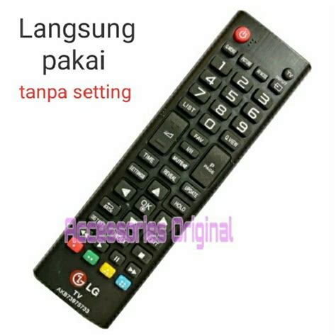 Jual Remote Tv Lcd Led Lg Baterai New Shopee Indonesia