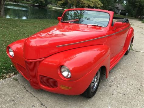 1941 Ford Convertible With 327 V8 Runs And Drives Great For Sale Ford