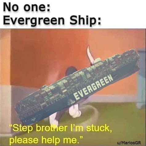 Evergreen ship goes brr : r/memes