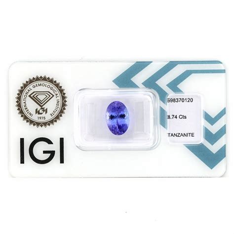 Pcs Bluish Violet Tanzanite Ct Catawiki