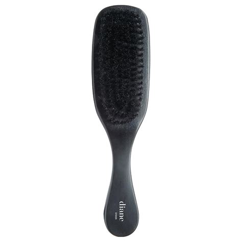 Diane 100 Soft Boar Bristle Curved Wave Mens Hair Brush