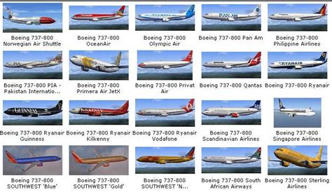 180 Liveries Collection Pack For B737 800 For Fsx And P3d Download