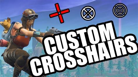 How To Get A Custom Reticle In Fortnite Chapter 2 Youtube