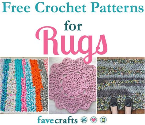 18 Free Crochet Patterns for Rugs | FaveCrafts.com