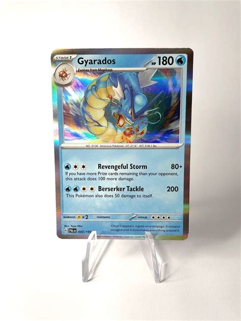 Pok Mon Tcg Gyarados Holo Paldea Evolved Ebay