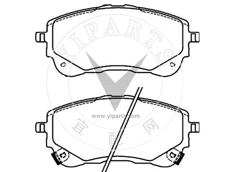 Supply Brake Pad Set For Toyota Yiparts