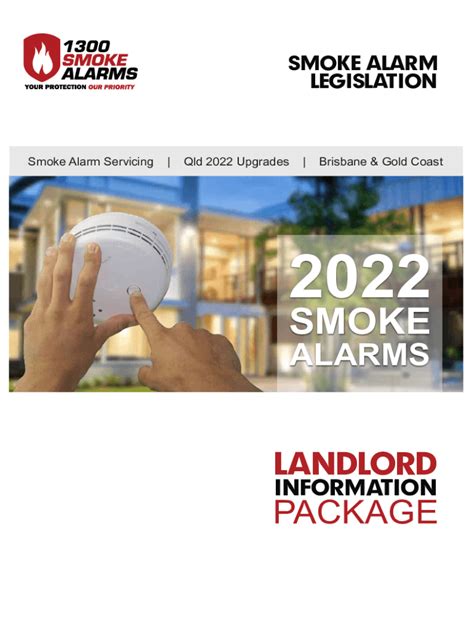 Fillable Online Smoke Alarms Queensland Fire And Emergency Services