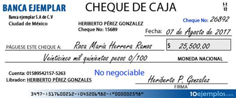 Tipos De Cheque