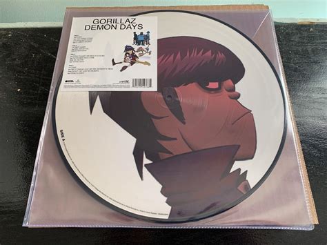 Gorillaz Demon Days Picture Disc Vinyl Lps Parlophone Warners New