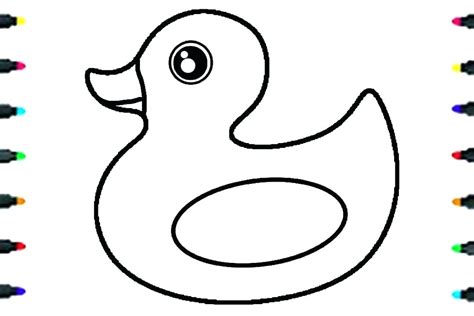 Rubber Duck Drawing | Free download on ClipArtMag