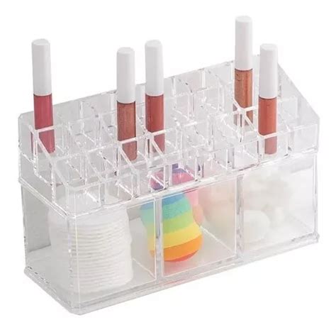 Organizador de Cosméticos Acrílico Maquillaje Maquillaje Compacto