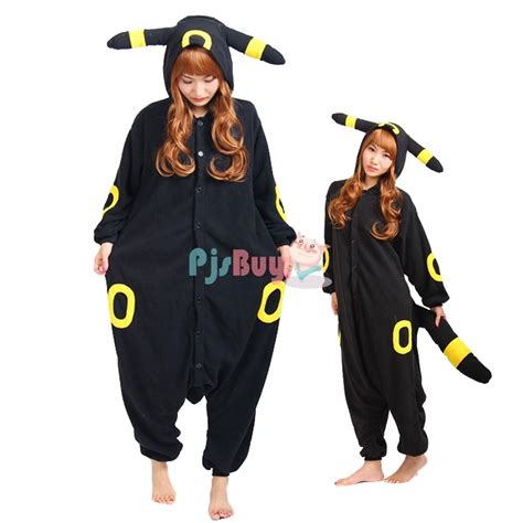 Eevee Evolutions Onesie Pajamas Cute Simple Cosplay Halloween Group