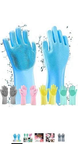 Unisex Silicone Dish Washing Gloves Size Free Size At Rs 85 Pair In Surat