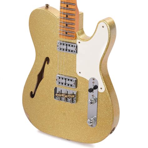 Fender Telecaster Gold Gold Sparkle Guitars Electric Solid Body