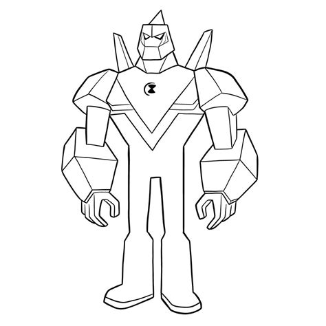 How To Draw Diamondhead Omniverse Reboot Sketchok