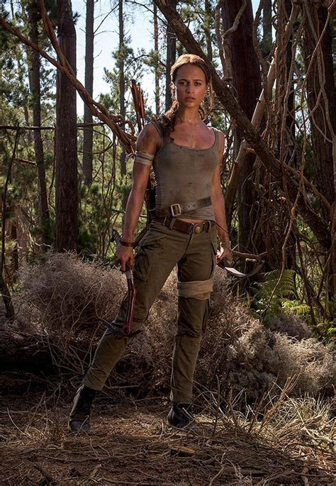 First Look At Alicia Vikander In Tomb Raider Remake As She Takes Over