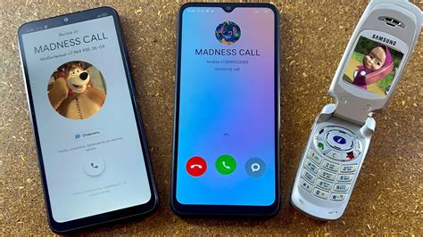 Two XIAOMI Redmi 9A Vs 9C NFC Incoming Call Outgoing Call Samsung