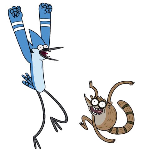 Mordecai And Rigby Render Png By Seanscreations1 On Deviantart