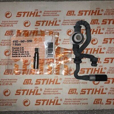 Stihl HT133 HT103 HT102 Oil Hose Oil Pump Kit 55 4182 640 3400 4182