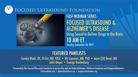 Webinar Focused Ultrasound And Alzheimer S Disease YouTube