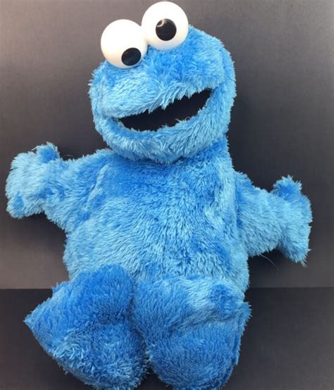 Sesame Street Cookie Monster Large Plush 20” Hasbro 2014 Stuffed Toy B2712 P3 Ebay