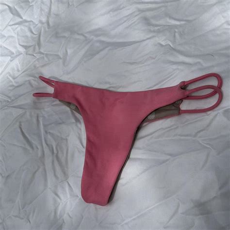 Midori Bikinis Whale Tail Bottom Super Pretty Pink Depop