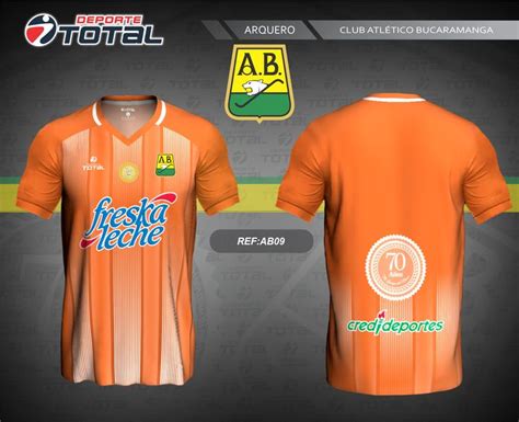 Camiseta De Arquero Deporte Total Atletico Bucaramanga Camiseta