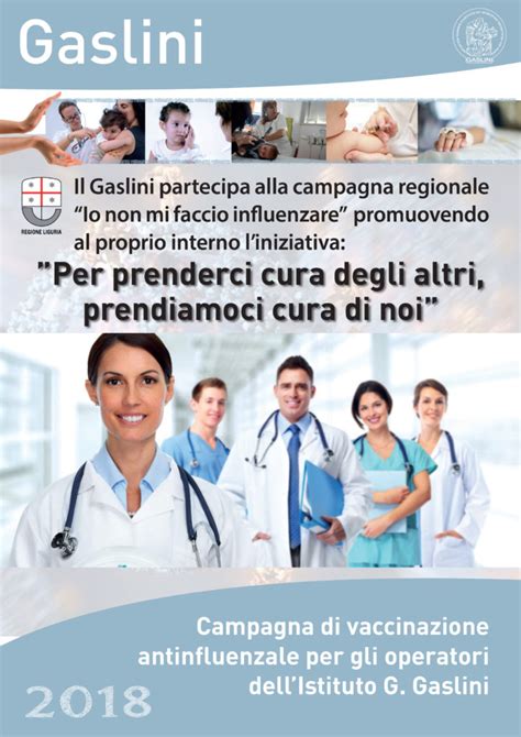 Campagna Vaccinazione Antinfluenzale Gaslini