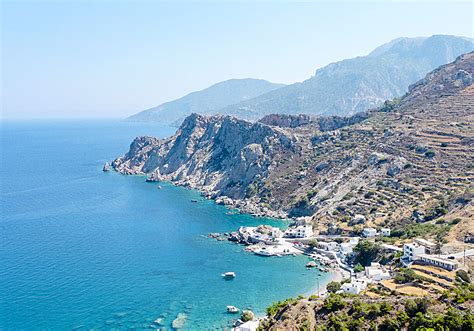 Spoa And Agios Nikolaos Beach In Karpathos