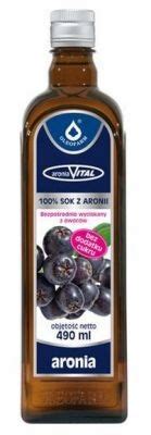 ARONIA Sok Z Aronii 100 ARONIAVITAL 490 Ml 12477379603 Allegro Pl