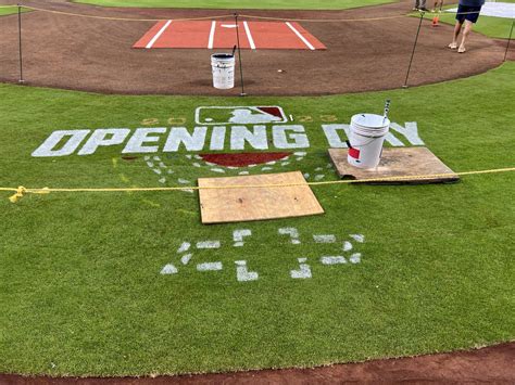 Bob Nightengale On Twitter Opening Day Preparations Under Way In