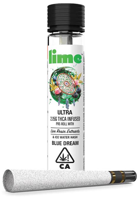 Ultra Pre Rolls Lime Cannabis