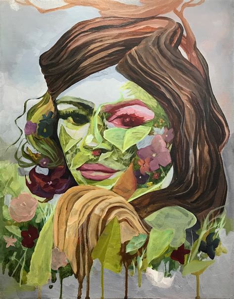 Surreal Portraits Of Women Made Out Of Nature By Brian Kirhagis Surreal Portrait Mother Earth