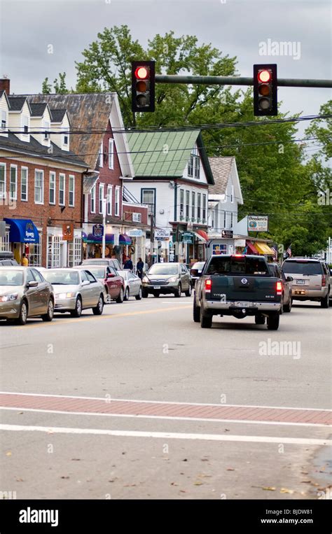 North conway town new hampshire hi-res stock photography and images - Alamy