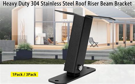 Amazon Poswis Pergola Roof Riser Brackets For Patio Cover Heavy